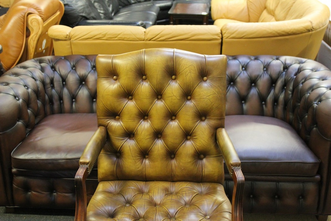 Chesterfield boso kėdė