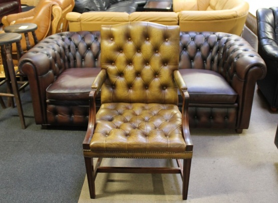 Chesterfield boso kėdė